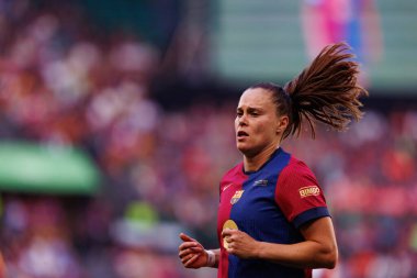 Ewa Pajor, UEFA Kadınlar Şampiyonlar Ligi 2025 final maçında Estadio Jose Alvalade 'de Arsenal FC ve FC Barcelona arasında görüldü (Maciej Rogowski)