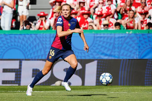 Fridolina Rolfo, UEFA Kadınlar Şampiyonlar Ligi 2025 final maçında Estadio Jose Alvalade 'de (Maciej Rogowski) Arsenal FC ve FC Barcelona arasında görüldü.)