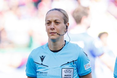 Ivana Martinciç, UEFA Kadınlar Şampiyonlar Ligi 2025 final maçında Estadio Jose Alvalade 'de (Maciej Rogowski) Arsenal FC ve FC Barcelona arasında görüldü.)