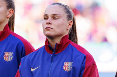 Ewa Pajor, UEFA Kadınlar Şampiyonlar Ligi 2025 final maçında Estadio Jose Alvalade 'de Arsenal FC ve FC Barcelona arasında görüldü (Maciej Rogowski)