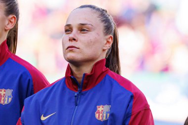 Ewa Pajor, UEFA Kadınlar Şampiyonlar Ligi 2025 final maçında Estadio Jose Alvalade 'de Arsenal FC ve FC Barcelona arasında görüldü (Maciej Rogowski)