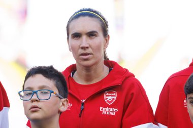 Cailtin Foord, UEFA Kadınlar Şampiyonlar Ligi 2025 final maçında Estadio Jose Alvalade 'de (Maciej Rogowski) Arsenal FC ve FC Barcelona arasında görüldü.)