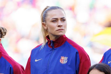 Fridolina Rolfo, UEFA Kadınlar Şampiyonlar Ligi 2025 final maçında Estadio Jose Alvalade 'de (Maciej Rogowski) Arsenal FC ve FC Barcelona arasında görüldü.)