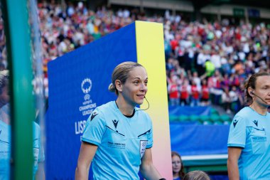 Ivana Martinciç, UEFA Kadınlar Şampiyonlar Ligi 2025 final maçında Estadio Jose Alvalade 'de (Maciej Rogowski) Arsenal FC ve FC Barcelona arasında görüldü.)