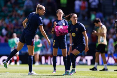 Ewa Pajor, UEFA Kadınlar Şampiyonlar Ligi 2025 final maçında Estadio Jose Alvalade 'de Arsenal FC ve FC Barcelona arasında görüldü (Maciej Rogowski)