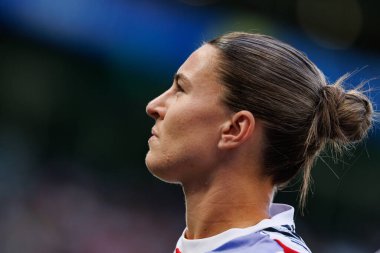 Stephanie Catley UEFA Kadınlar Şampiyonlar Ligi 2025 final maçında Estadio Jose Alvalade 'de Arsenal FC ve FC Barcelona arasında görüldü (Maciej Rogowski)