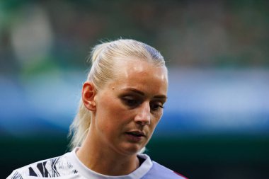 Stina Blackstenius, UEFA Kadınlar Şampiyonlar Ligi 2025 final maçında Estadio Jose Alvalade 'de (Maciej Rogowski) Arsenal FC ve FC Barcelona arasında görüldü.)