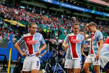 Mariona Caldentey, UEFA Kadınlar Şampiyonlar Ligi 2025 final maçında Estadio Jose Alvalade 'de (Maciej Rogowski) Arsenal FC ve FC Barcelona arasında görüldü.)