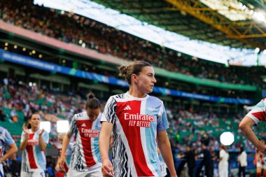 Stephanie Catley UEFA Kadınlar Şampiyonlar Ligi 2025 final maçında Estadio Jose Alvalade 'de Arsenal FC ve FC Barcelona arasında görüldü (Maciej Rogowski)