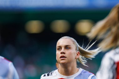 Alessia Russo UEFA Kadınlar Şampiyonlar Ligi 2025 final maçında Estadio Jose Alvalade 'de Arsenal FC ve FC Barcelona arasında görüldü (Maciej Rogowski)