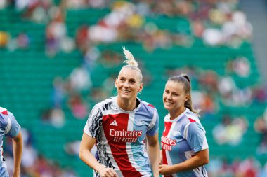 Stina Blackstenius, UEFA Kadınlar Şampiyonlar Ligi 2025 final maçında Estadio Jose Alvalade 'de (Maciej Rogowski) Arsenal FC ve FC Barcelona arasında görüldü.)