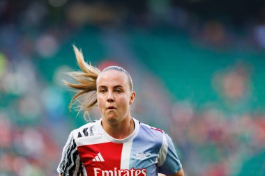 Bethany Mead UEFA Kadınlar Şampiyonlar Ligi 2025 final maçında Estadio Jose Alvalade 'de Arsenal FC ve FC Barcelona arasında görüldü (Maciej Rogowski)