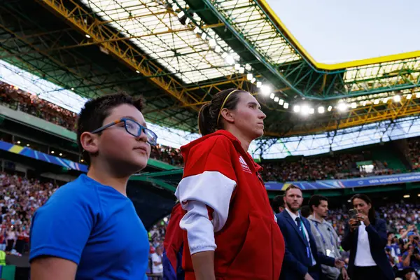 Mariona Caldentey, UEFA Kadınlar Şampiyonlar Ligi 2025 final maçında Estadio Jose Alvalade 'de (Maciej Rogowski) Arsenal FC ve FC Barcelona arasında görüldü.)