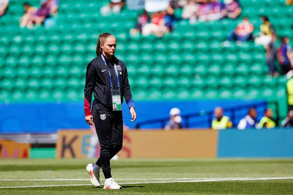 Ewa Pajor, UEFA Kadınlar Şampiyonlar Ligi 2025 final maçında Estadio Jose Alvalade 'de Arsenal FC ve FC Barcelona arasında görüldü (Maciej Rogowski)