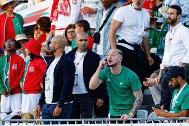 Nuno Santos, SL Benfica ve Sporting CP (Maciej Rogowski) takımları arasında oynanan Taca de Portugal 2025 final maçında görüldü.)