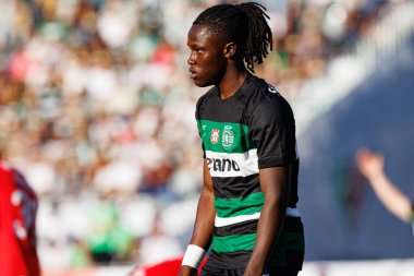 SL Benfica ve Sporting CP (Maciej Rogowski) takımları arasında oynanan Taca de Portugal 2025 final maçında Geovany Quenda görüldü)