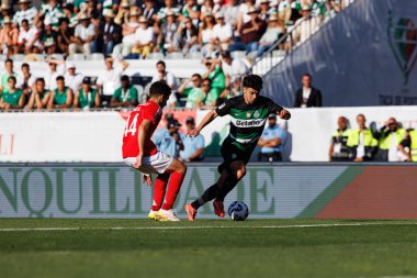 Tomas Araujo ve Pedro Goncalf Taca de Portugal 2025 final maçında SL Benfica ve Sporting CP (Maciej Rogowski)