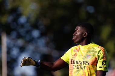 Samuel Soares, SL Benfica ve Sporting CP (Maciej Rogowski) takımları arasında oynanan Taca de Portugal 2025 final maçında görüldü.)