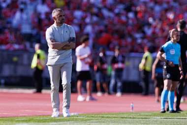 Rui Borges, SL Benfica ve Sporting CP (Maciej Rogowski) takımları arasında oynanan Taca de Portugal 2025 final maçında görüldü.)