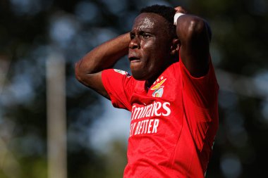 Bruma, SL Benfica ve Sporting CP (Maciej Rogowski) takımları arasında oynanan Taca de Portugal 2025 final maçında görüldü.)