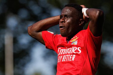 Bruma, SL Benfica ve Sporting CP (Maciej Rogowski) takımları arasında oynanan Taca de Portugal 2025 final maçında görüldü.)