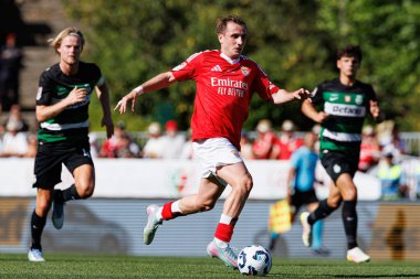 Kerem Akturkoglu, SL Benfica ve Sporting CP (Maciej Rogowski) takımları arasında oynanan Taca de Portugal 2025 final maçında görüldü.)