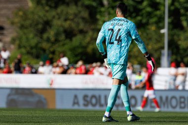 Rui Silva, SL Benfica ve Sporting CP (Maciej Rogowski) takımları arasında oynanan Taca de Portugal 2025 final maçında görüldü.)