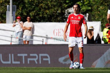 Alvaro Carreras, SL Benfica ve Sporting CP (Maciej Rogowski) takımları arasında oynanan Taca de Portugal 2025 final maçında görüldü.)