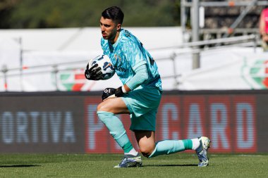 Rui Silva, SL Benfica ve Sporting CP (Maciej Rogowski) takımları arasında oynanan Taca de Portugal 2025 final maçında görüldü.)