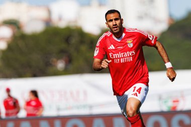 Vangelis Pavlidis, SL Benfica ve Sporting CP (Maciej Rogowski) takımları arasında oynanan Taca de Portugal 2025 final maçında görüldü.)