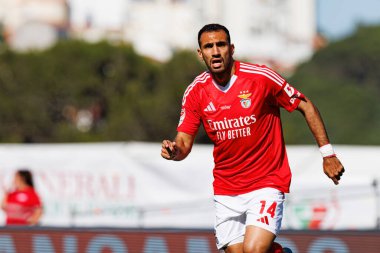 Vangelis Pavlidis, SL Benfica ve Sporting CP (Maciej Rogowski) takımları arasında oynanan Taca de Portugal 2025 final maçında görüldü.)