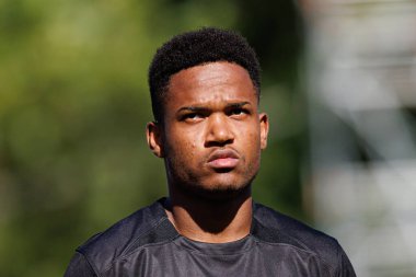 SL Benfica ve Sporting CP (Maciej Rogowski) takımları arasında oynanan Taca de Portugal 2025 final maçı sırasında görülen Geny Catamo)