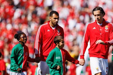Vangelis Pavlidis, SL Benfica ve Sporting CP (Maciej Rogowski) takımları arasında oynanan Taca de Portugal 2025 final maçında görüldü.)