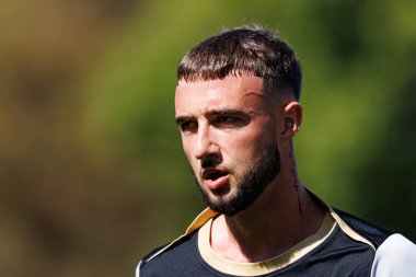 Zeno Tartışma Taca de Portugal 2025 final maçında SL Benfica ve Sporting CP (Maciej Rogowski)