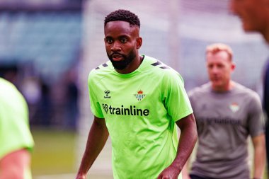 UEFA Konferans Ligi 2025 final maçından önce Real Betis Balompie ve Chelsea FC (Maciej Rogowski)