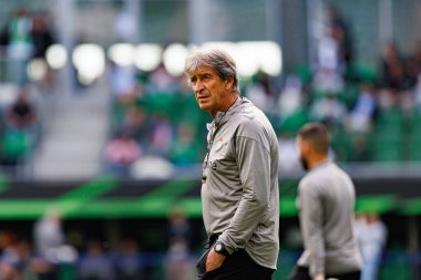 Manuel Pellegrini UEFA Konferans Ligi 2025 final maçından önce Real Betis Balompie ve Chelsea FC (Maciej Rogowski)