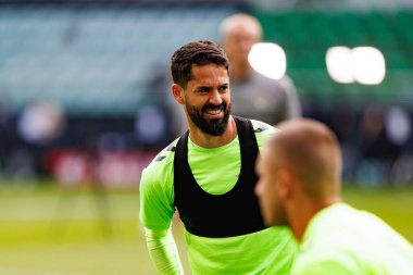 UEFA Konferans Ligi 2025 final maçından önce Real Betis Balompie ve Chelsea FC (Maciej Rogowski)