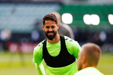 UEFA Konferans Ligi 2025 final maçından önce Real Betis Balompie ve Chelsea FC (Maciej Rogowski)