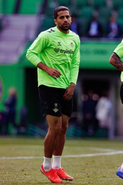 Ricardo Rodriguez UEFA Konferans Ligi 2025 final maçından önce Real Betis Balompie ve Chelsea FC (Maciej Rogowski)