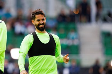 UEFA Konferans Ligi 2025 final maçından önce Real Betis Balompie ve Chelsea FC (Maciej Rogowski)