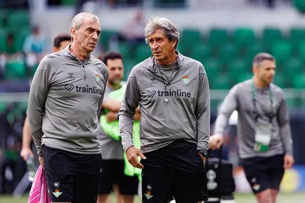 Manuel Pellegrini UEFA Konferans Ligi 2025 final maçından önce Real Betis Balompie ve Chelsea FC (Maciej Rogowski)