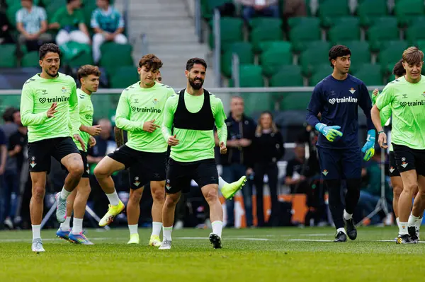 UEFA Konferans Ligi 2025 final maçından önce Real Betis Balompie ve Chelsea FC (Maciej Rogowski)