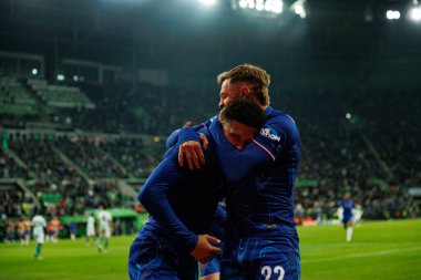 Jadon Sancho ve Kiernan Dewsbury-Hall UEFA Konferans Ligi 2025 final maçında Real Betis Balompie ve Chelsea FC (Maciej Rogowski)