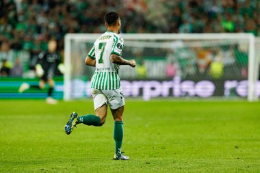 Antony, Real Betis Balompie ile Chelsea FC (Maciej Rogowski) arasında oynanan UEFA Konferans Ligi 2025 final maçında görüldü.)