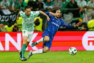 Antony ve Marc Cucurella, Real Betis Balompie ile Chelsea FC (Maciej Rogowski)