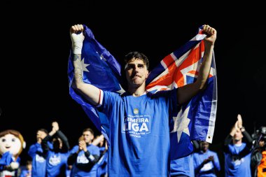 Anthony Carter, Liga Portekiz 2 maçında FC Alverca ve Portimonense SC takımları arasında görüldü (Maciej Rogowski)