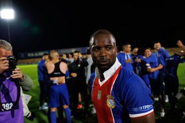 Fernando Varela ve Vasco Costa, Liga Portekiz 2 maçında FC Alverca ve Portimonense SC (Maciej Rogowski)
