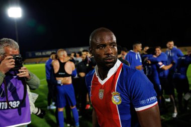 Fernando Varela ve Vasco Costa, Liga Portekiz 2 maçında FC Alverca ve Portimonense SC (Maciej Rogowski)