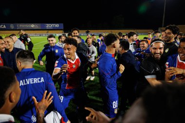 FC Alverca oyuncuları Liga Portekiz 2 maçında FC Alverca ve Portimonense SC (Maciej Rogowski)