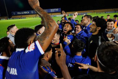 FC Alverca oyuncuları Liga Portekiz 2 maçında FC Alverca ve Portimonense SC (Maciej Rogowski)